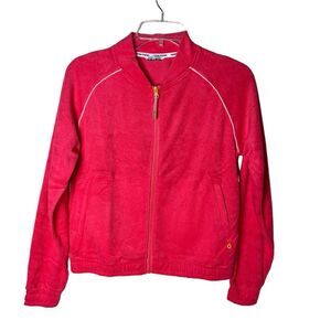 Kari Traa Full Zip Rio Jacket Kiss Velour Track Jacket Sz M NWT